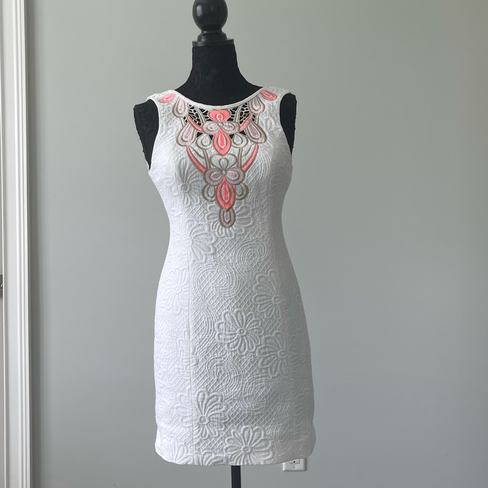 Lilly Pulitzer Logan Shift Dress in Resort White